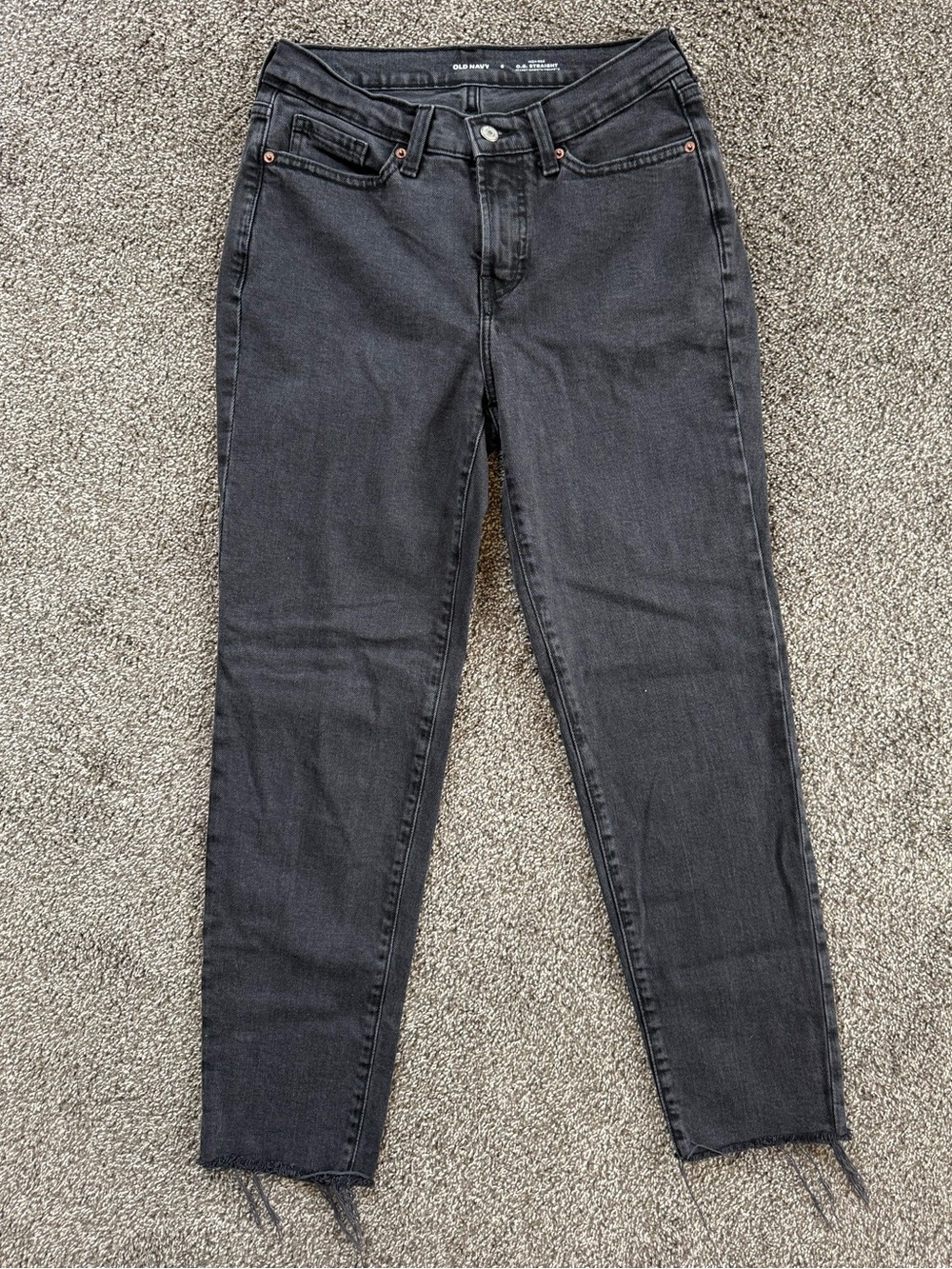 Old Navy black wash jeans